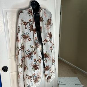 Torrid Floral Light Weight Scarf Body Wrap